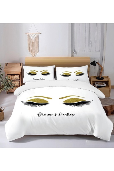 CHIRASO CHIRASO 5D Duvet Cover Set Set, 4 Pieces, 1 Person, Classic Sheet 170...