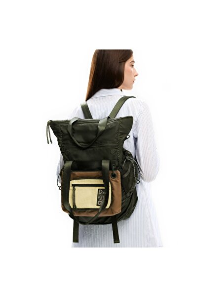 Desigual Rucsac si geanta de dama, Desigual, seria Basic Modular Discover, Ve...