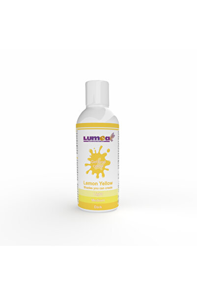 Lumea Colorant alimentar gel Galben Lamaie, 200g -