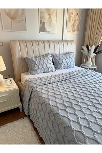 shop Petek Desen Yatak Örtüsü Takımı