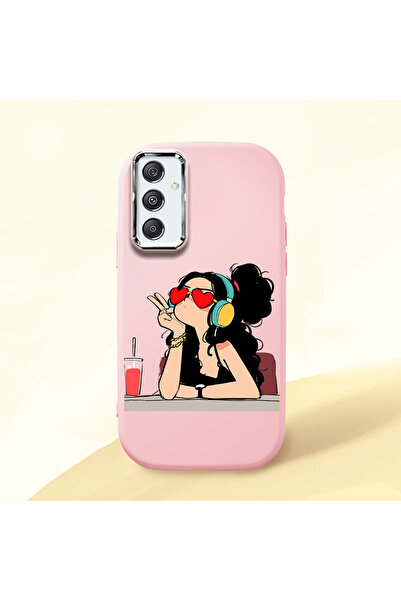 Hontinga حافظة هاتف سامسونج جالاكسي M34 متوافقة مع الكاميرا، حافظة هاتف من ال...