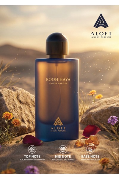 ALOFT عطر روح هيا أو دو بيرفيوم 100 مل - عطر فاخر للجنسين، يدوم طويلاً