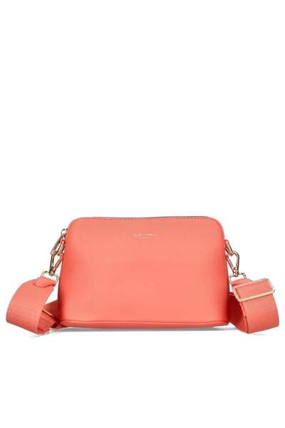 David Jones Жіноча сумка через плече коралового кольору