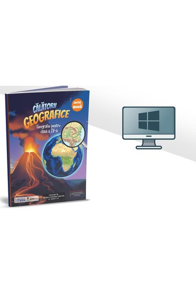 Editura EDU Calatorii geografice. Geografie pentru clasa a IV-