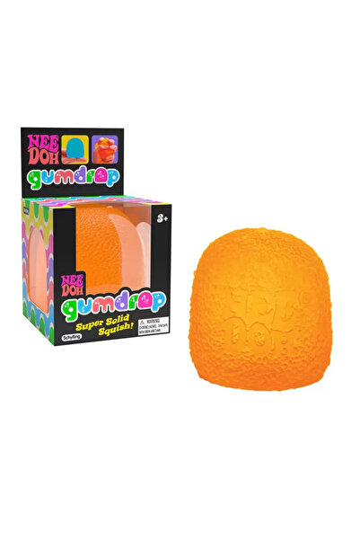 Be Venom™ Jucarie antistres GumDrop NeeDoh, ORANGE, 6.3 cm