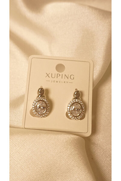LuxeVibe Çelik Takı Xuping Jewelry Model Earrings – Tarnish Resistant, Water-...