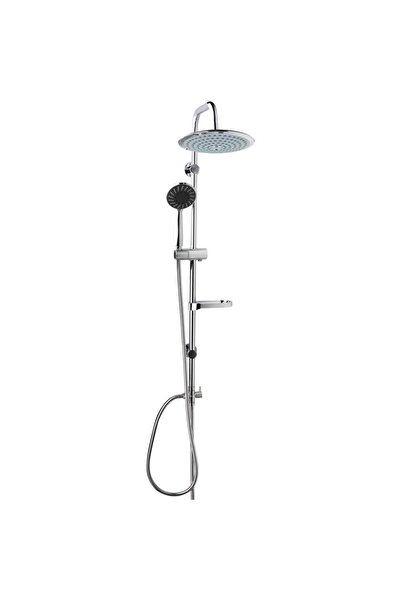 Mestore İtimat Omega 401D Double Headed Combined Shower Set - 8698521024012