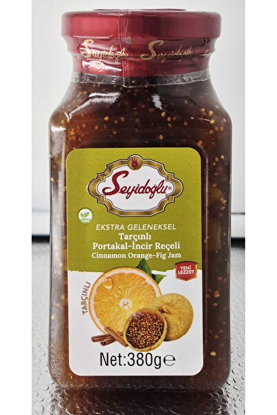 Seyidoğlu Μαρμελάδα πορτοκάλι με κανέλα και σύκα 380 γρ.