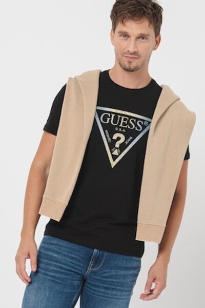 Guess Logo Print T-Shirt