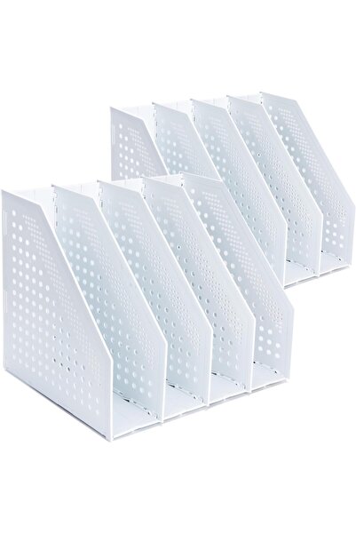 FRETONBA Magazine Rack Folding Bookshelf