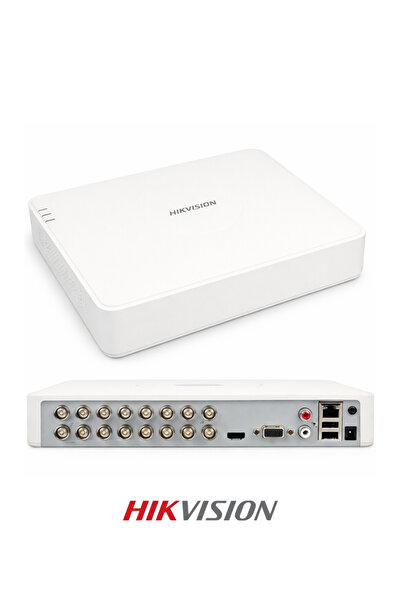 Hikvision DS-7116HGHI-M1 16 Kanal DVR Kayıt Cihazı H.265+ İnsan Araç Analizi