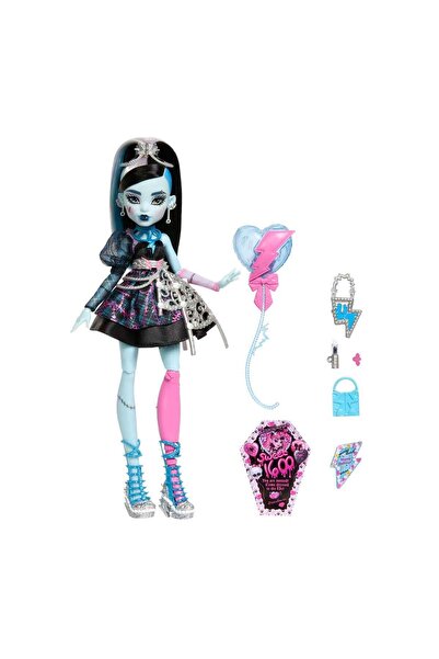 Barbie Monster High Havalı Doğum Günü Serisi JBG73 JBG75 Frankie Stein