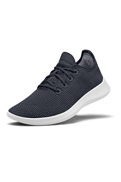 Allbirds Men's Tree Runners - Navy Night (White Sole)