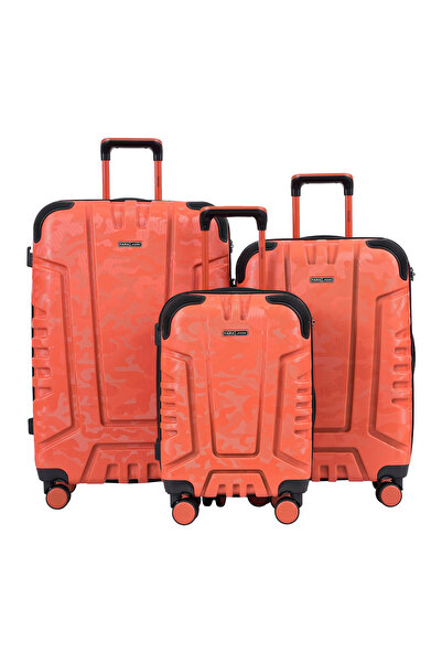 PARAJOHN Para John 3 PCS Travel Suitcase Set ABS 8 Wheel Spinner Luggage Set