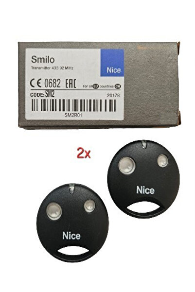 NİCE Sm2 (Smilo) Otomatik Kapı Kumandası (2 ADET)