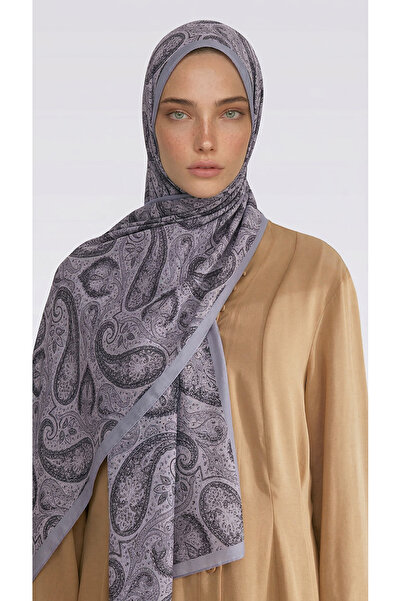 Karaca ΣΑΦΙΡΑ ΣΧΕΔΙΑΣΜΕΝΟ ΒΑΜΒΑΚΕΡΟ ΣΑΛΙ - ΓΚΡΙ