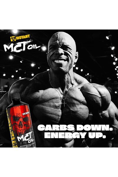 MUTANT زيت MCT | 100% MCT نقي من نوع C8 و C10 مستخلص من زيت جوز الهند، خالٍ م...