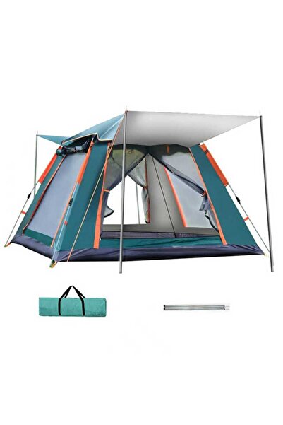 WAMIT خيمة تخييم، خيمة عائلية تتسع من 5 إلى 8 أشخاص، خيمة بمظلة قابلة للإزالة...