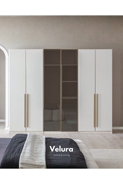Velura Home & Living Valore 6 Kapaklı Dolap & Gardırop