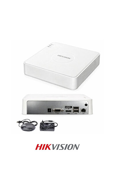Hikvision DS-7104NI-Q1 4 Kanal NVR Kayıt Cihazı H.265+ 4MP IP Kamera Desteği