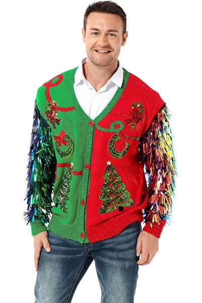 NO BRAND Womens Ladies Unisex Reindeer Rudolph Christmas Jumper