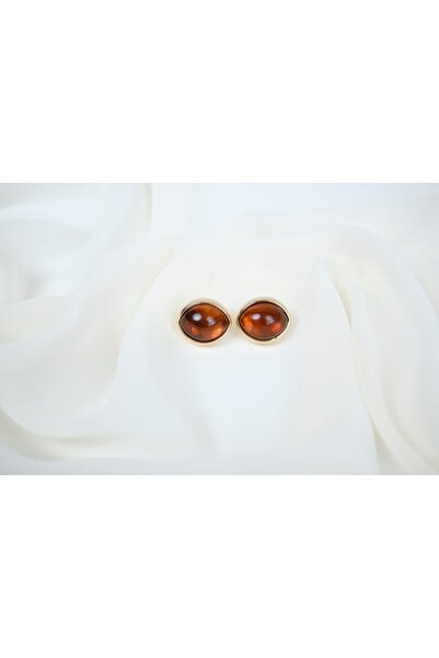 ATELİER TUĞBA BKP098 أقراط بيضاوية الشكل (قطر 20 ملم)