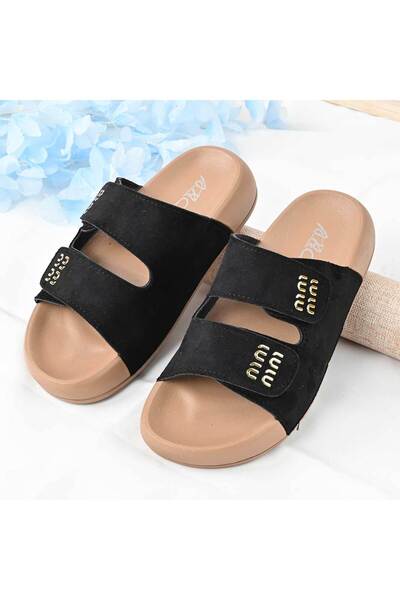 Tmall Γυναικείες Casual Παντόφλες, Κατασκευασμένες από οικολογικό Σουέτ, PD10...