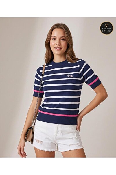 LUXETIQUE Embroidered T-Shirt