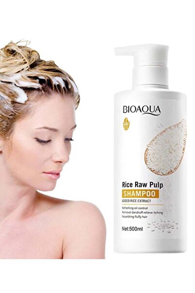 Bioaqua Rice Shampoo Oil Control Cleansing Shampoo 500ML