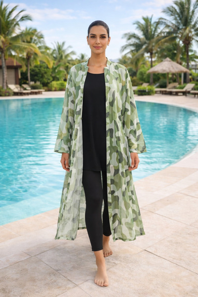 YUYİ Tesmay Tulle Chiffon Pareo 2651