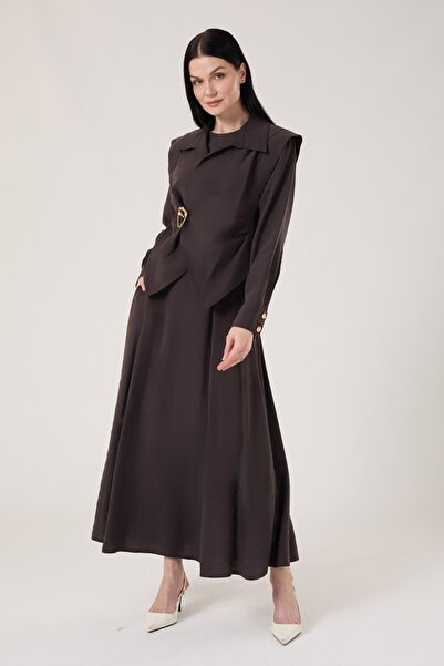 Jupe Broş Detaylı 3 lü Takım 8604