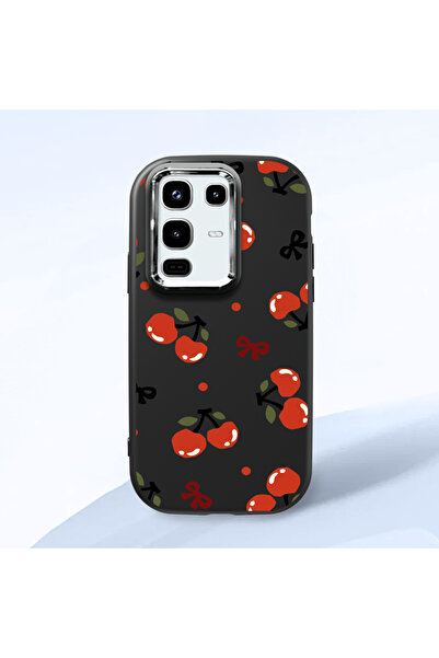 Hontinga حافظة هاتف من السيليكون الناعم باللون الأسود متوافقة مع هاتف Infinix...