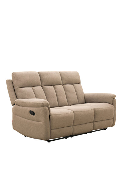 Icon Living Durable High Quality 3-Seater Manual Recliner Sofa