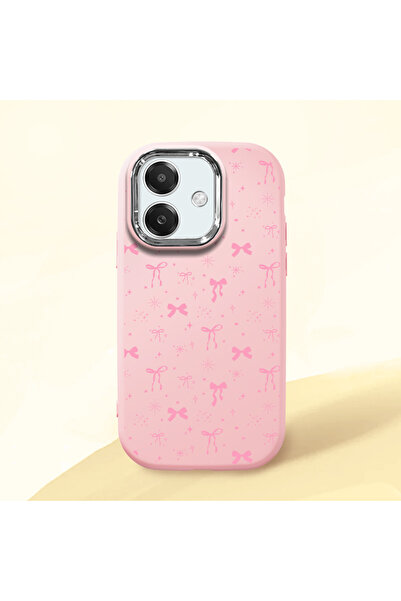 Hontinga حافظة هاتف من السيليكون الناعم باللون الوردي متوافقة مع كاميرا أوبو ...