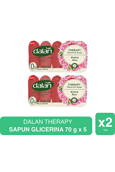 Dalan Therapy Glycerin Soap British Rose 70g x 10 pcs