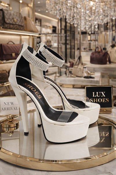 Lavin's Lavin's Luxury Crystal Glow Heels