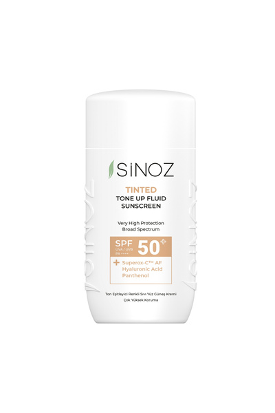 SİNOZ Getönte Sonnencreme Sonnencreme LSF 50+ PA++++, 50 ml
