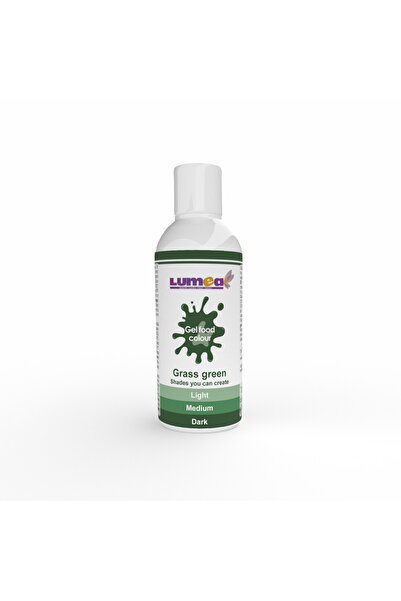 Lumea Colorant alimentar gel Verde iarba, 200g -