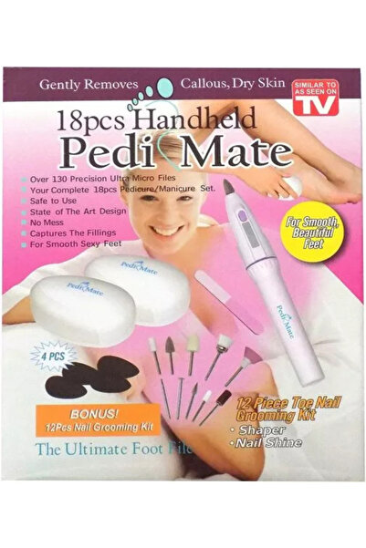 ASG مجموعة العناية بالأظافر والقدمين والكعب مكونة من 18 قطعة