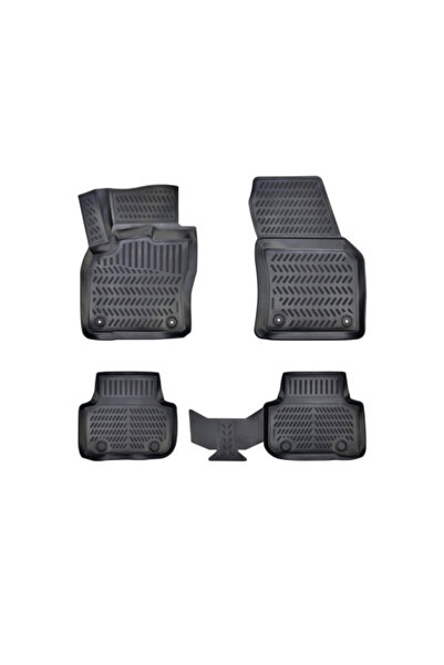 ERK Covoare cauciuc tavita compatibile Volkswagen Tiguan II 2016-> Cod: A80-X...