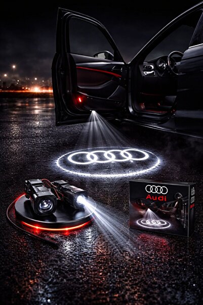 KESKİN SOUND AUDİ KAPI ALTI LOGO AYDINLATMASI