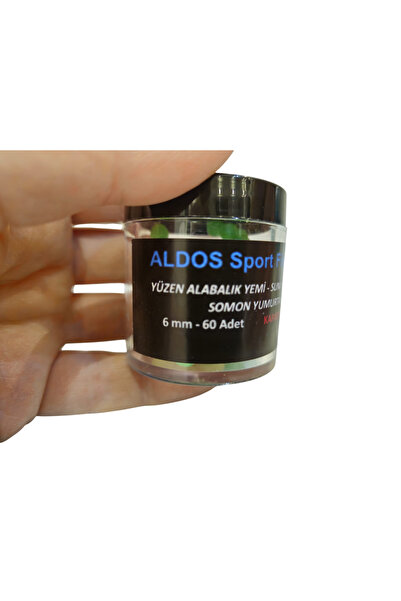 ALDOS Karides Kokulu Yüzen Silikon Top Alabalık Somon Yemi, Somon Yumurtası Y...