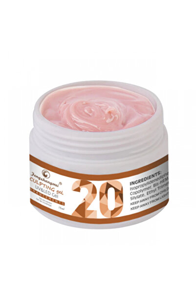 FSM Гел за изграждане uv led sculpting gel, 15 мл, no.20