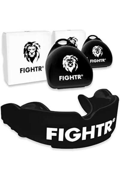 FIGHTR Premium Mouth Guard - for Excellent Breathing & Easy to fit | Sports M...