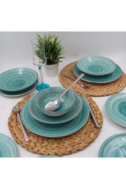 Arna Porselen Milas 8 Parça Yemek Takımı