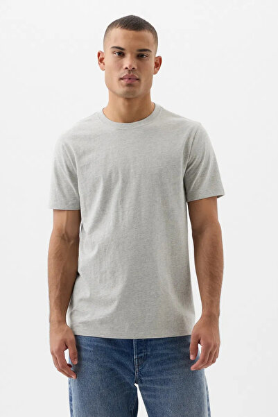 GAP Everyday Soft Crew Neck Men's Gray T-Shirt