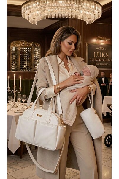 BEGONYA BEBECE KIDS Baby Care Bag Leather Bags Laila Bebe Bakim Bag Si