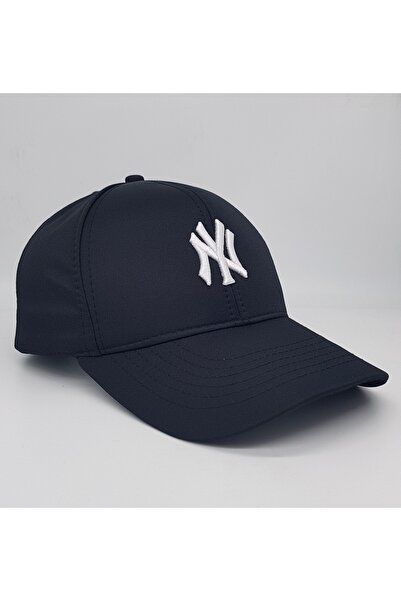 ny new york accessories NY New York Nakışlı Mikro Kumaş Unisex Spor Şapka