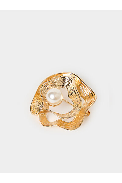 Styli بروش مزين باللؤلؤ الصناعي