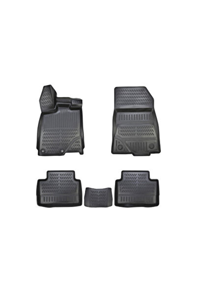 ERK Covoare cauciuc tavita compatibile Peugeot 5008 III Mild-hybrid 2025-> Co...